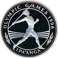 Tonga 1 Paanga 1994 PP Olympiade 1996 in Atlanta -...
