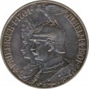 Preussen 2 Mark 1901 200 Jahre K�nigreich Silber*