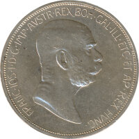 Österreich 5 Kronen 1908 Franz-Joseph Silber*