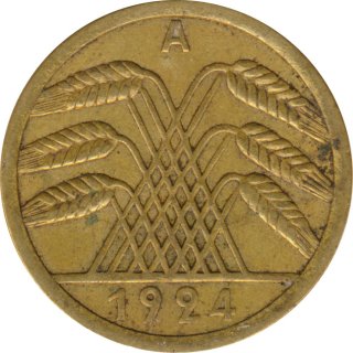 Deutsches Reich 50 Pfennig 1924 A*